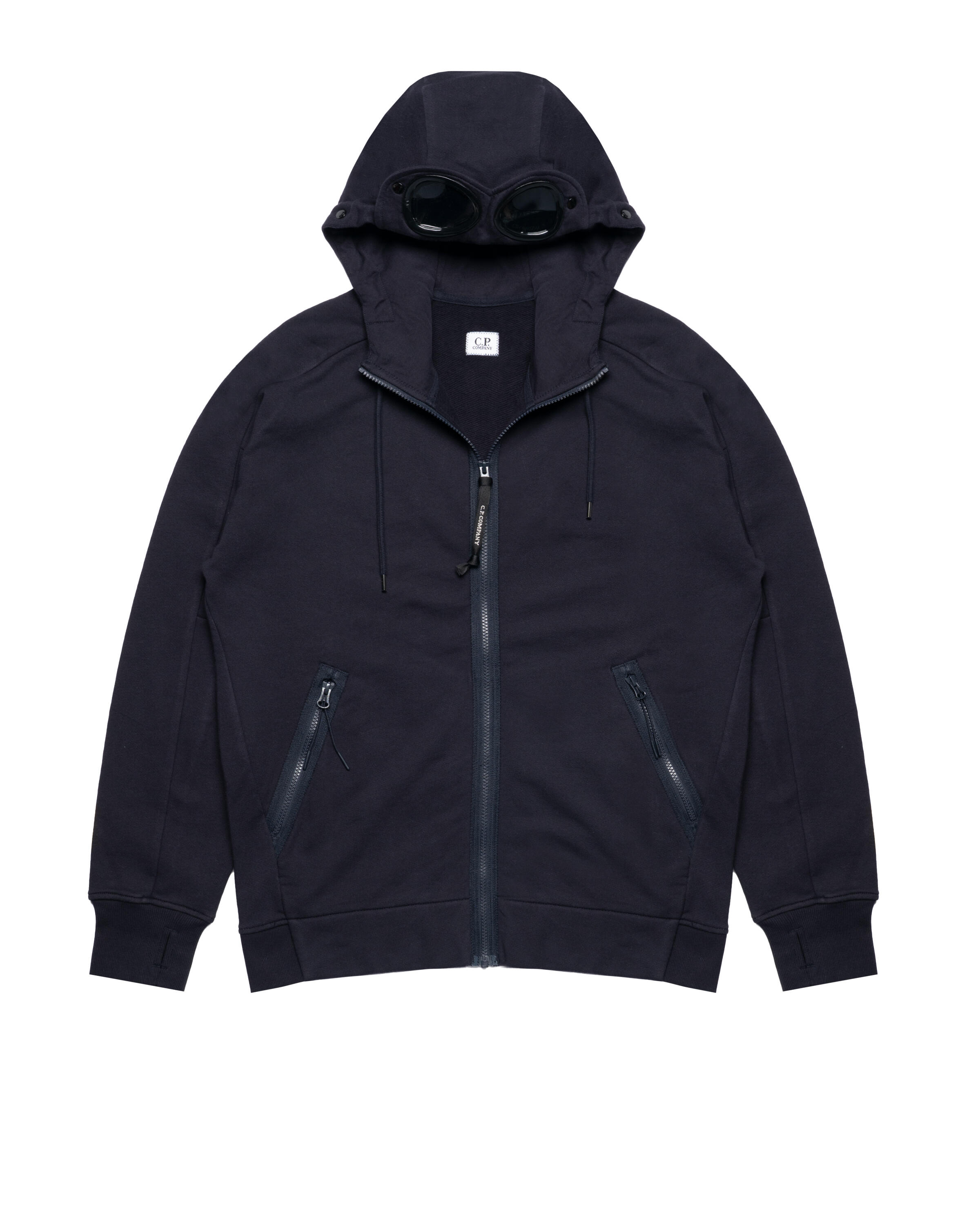 C.P. Company DIAGONAL RAISED FLEECE GOGGLE SWEATSHIRT | RCCMSS715A